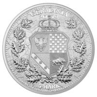 Germania Mint - 5 Mark Britannia & Germania 2019 - 1 Oz Silber