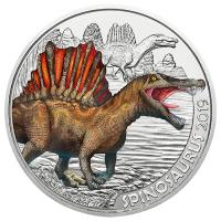 sterreich - 3 Euro Dino Taler Spinosaurus 2019 - Mnze