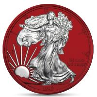 USA - 1 USD Silver Eagle 2019 - 1 Oz Silber Space Red