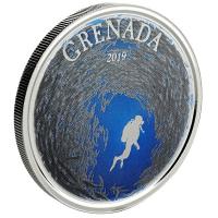 Grenada - 2 Dollar EC8II Diving Paradise PP - 1 Oz Silber Color