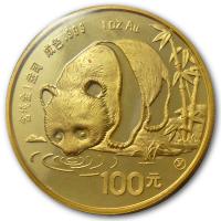 China - 100 Yuan Panda 1987 - 1 Oz Gold