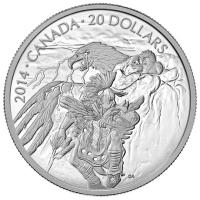 Kanada - 20 CAD Legend of Nanaboozhoo Thunderbirds Nest - 1 Oz Silber