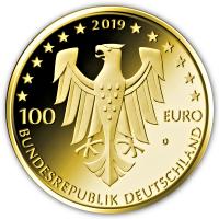 Deutschland - 100 EURO Dom zu Speyer 2019 - 1/2 Oz Gold
