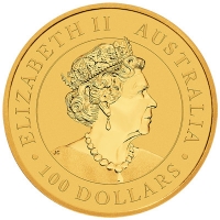 Australien - 100 AUD Känguru 2020 - 1 Oz Gold