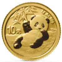 China - 10 Yuan Panda 2020 - 1g Gold