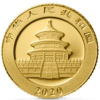China - 10 Yuan Panda 2020 - 1g Gold