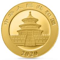 China - 50 Yuan Panda 2020 - 3g Gold