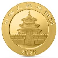 China - 200 Yuan Panda 2020 - 15g Gold