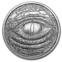 USA - World of Dragons The Norse - 1 Oz Silber
