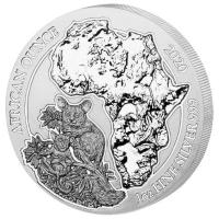 Ruanda 50 RWF African Ounce Bushbaby 2020 1 Oz Silber
