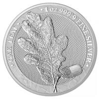 Germania Mint - 5 Mark Eichenblatt Oak Leaf 2019 - 1 Oz Silber