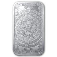 USA - Aztekenkalender Barren - 1 Oz Silber