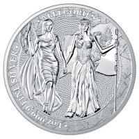 Germania Mint - 5 Mark Columbia & Germania 2019 - 1 Oz Silber