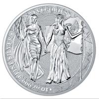 Germania Mint - 50 Mark Columbia & Germania 2019 - 10 Oz Silber