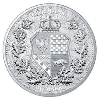 Germania Mint - 50 Mark Columbia & Germania 2019 - 10 Oz Silber