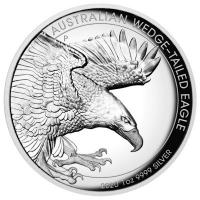 Australien - 1 AUD Wedge Tailed Eagle 2020 - 1 Oz Silber HighRelief