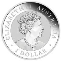 Australien 1 AUD Koala 2020 1 Oz Silber Rckseite