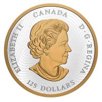 Kanada - 125 CAD Glcksdrache 2020 - 1/2 KG silber