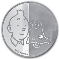 Frankreich - Tim & Struppi Tintin au Tibet - 1 Oz Silber PP