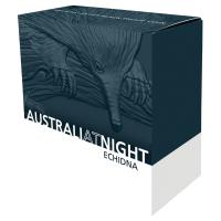 Niue - 1 NZD Australien bei Nacht Ameisenigel 2020 - 1 Oz Silber PP