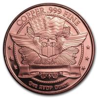 USA - Dont mess with me - 1 Oz Kupfer