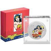 Niue - 2 NZD DC Justice League Wonder Woman - 1 Oz Silber