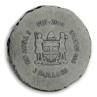 Fiji - 2 Dollar Terracotta Armee 2019 - 5 Oz Silber
