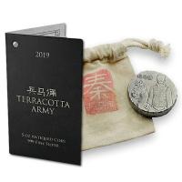 Fiji - 2 Dollar Terracotta Armee 2019 - 5 Oz Silber