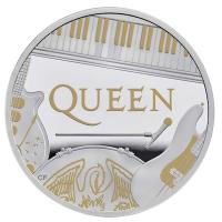 Grobritannien - 2 GBP Music Legends Queen 2020 - 1 Oz Silber PP