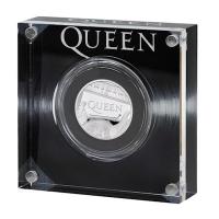 Grobritannien - 1 GBP Music Legends Queen 2020 - 1/2 Oz Silber PP