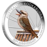 Australien - 1 AUD WMF Kookaburra 2020 - 1 Oz Silber Color