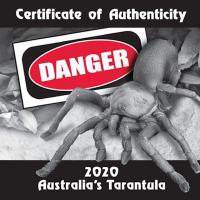 Tuvalu - 1 TVD Deadly & Dangerous Tarantel Tarantula 2020 - 1 Oz Silber