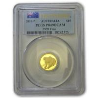 Australien - 15 AUD Koala 2010 - 1/10 Oz Gold PCGS FirstStrike