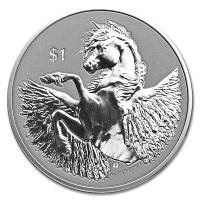British Virgin Islands - 1 Dollar Pegasus 2020 - 1 Oz Silber