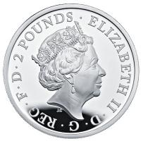 Grobritannien - 3,85 GBP Britannia 2020 - 6er Satz Silber PP