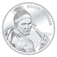 Schweiz - 20 SFR Roger Federer 2020 - Silber