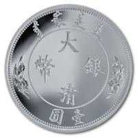 China - (6.) China Central Mint Water Dragon Six Restrike 2020 - 1 Oz Silber