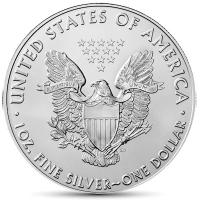 USA - 1 USD Silver Eagle Glow in the Dark 2020 - 1 Oz Silber Color