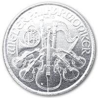 Österreich - 4 EUR Wiener Philharmoniker - 1/25 Oz Platin