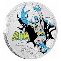 Niue - 2 NZD DC Justice League Batman - 1 Oz Silber