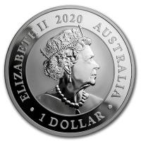 Australien 1 AUD Schwan 2020 1 Oz Silber Rckseite