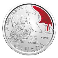 Kanada - 0,75 CAD Connecting Canada 2020 - 3 Coin Set