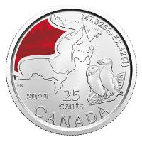 Kanada - 0,75 CAD Connecting Canada 2020 - 3 Coin Set