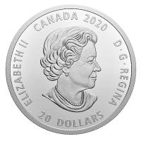 Kanada - 20 CAD Unsere Erde 2020 - 1 Oz Silber Glow in the Dark