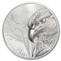 Mongolei - 2.000 Togrog Majestic Eagle 2020 - 3 Oz Silber