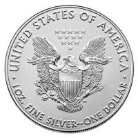 USA - 1 USD Silver Eagle Landmarks: Golden Gate Bridge - 1 Oz Silber Color