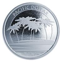 Fiji - 1 FJD Pacific Dollar 2018 - 1 Oz Silber