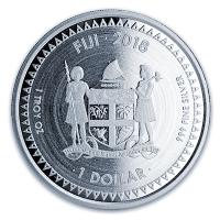 Fiji - 1 FJD Pacific Dollar 2018 - 1 Oz Silber