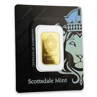 Goldbarren - Scottsdale Certi-LOCK - 2g Gold