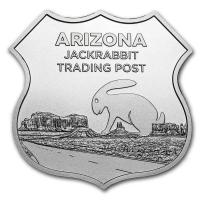 USA - Route 66 Arizona Jack Rabbit Trading Post - 1 Oz Silber